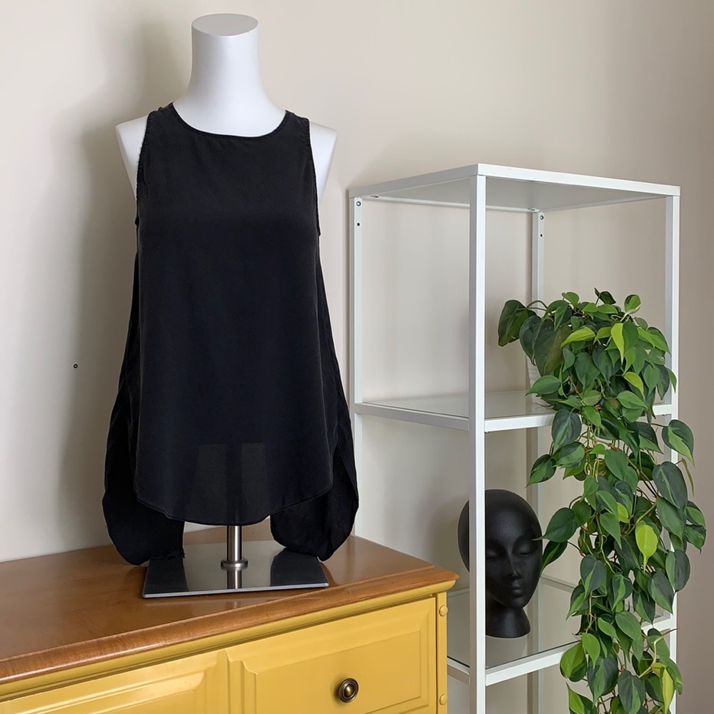 Wilfred | Open back silk tank